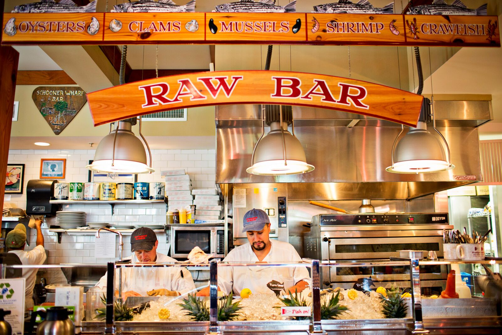 Boatyard Bar Grill raw bar